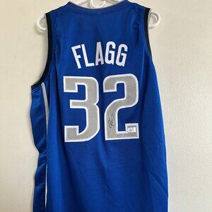 COOPER FLAGG SIGNED DALLAS MAVERICKS MAVS AUTOGRAPHED CUSTOM JERSEY w/COA XL 936